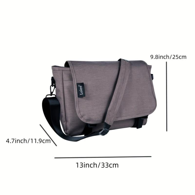 Men's Casual Crossbody Bag School Bag Minimalist Outdoor Messenger Bag