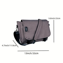 Men's Casual Crossbody Bag School Bag Minimalist Outdoor Messenger Bag