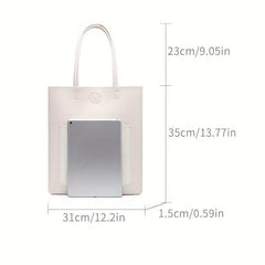 Cartoon Rabbit Print Tote Bag Shoulder Handbag