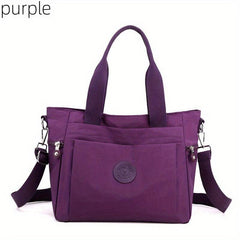 Large Capacity Nylon Crossbody Bag Waterproof Mommy Bag