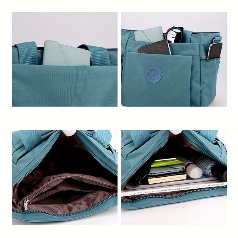 Large Capacity Nylon Crossbody Bag Waterproof Mommy Bag