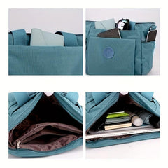 Large Capacity Nylon Crossbody Bag Waterproof Mommy Bag