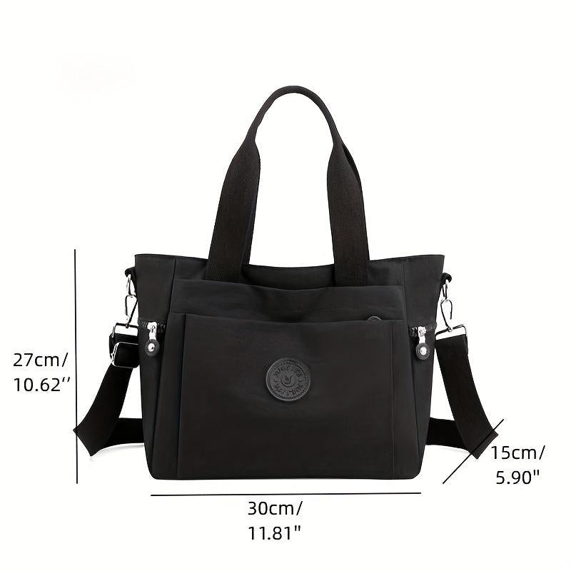Large Capacity Nylon Crossbody Bag Waterproof Mommy Bag