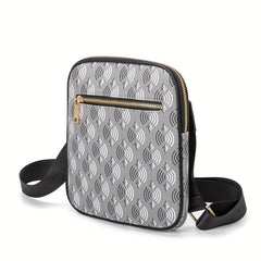 Men's Women's Single Shoulder Bag Vertical Crossbody Bag Thin Bag