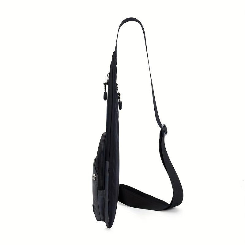 Men's Nylon Crossbody Bag Shoulder Bag For Outdoor Sports Hiking Travel