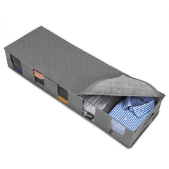 Large Capacity Underbed Clothes Organizer Dustproof Storage Zipper Bag