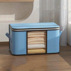 Large Capacity Storage Bag Zipper Dustproof Clothes Container