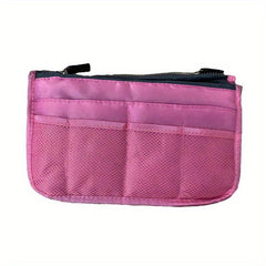 Foldable Storage Bag Lightweight Handbag With Pockets Organizer