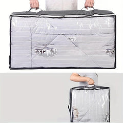 Large Capacity Storage Box Zipper Dustproof Container Foldable Underbed Bag