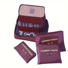 Travel Storage Bag Sets Dustproof Organizer Lightweight Bags