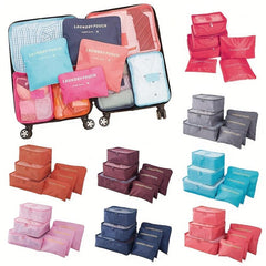 Travel Storage Bag Sets Dustproof Organizer Lightweight Bags