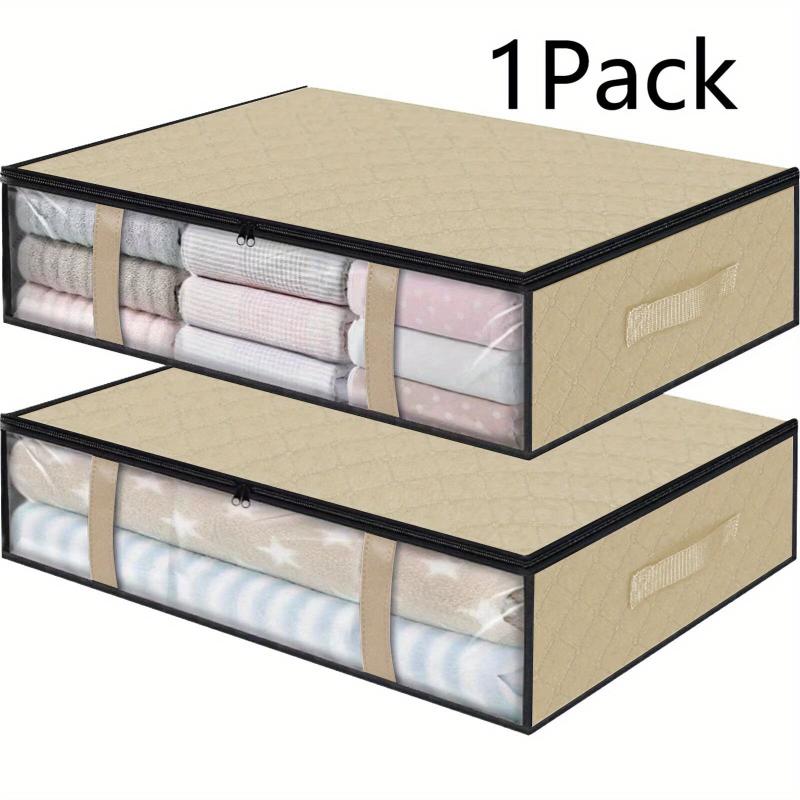 Underbed Storage Bag Organizer Lightweight Clothes Container