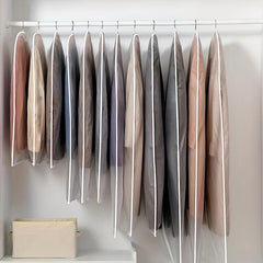 Transparent Hanging Garment Bag Lightweight Dust-proof Suit Bag