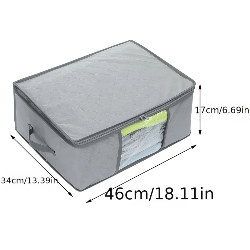 Dustproof Foldable Clothes Storage Bag with Zipper