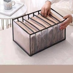 Grids Clothes Organizer Portable Storage Containers For Underwear