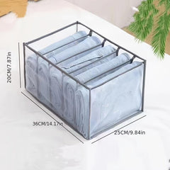 Grids Clothes Organizer Portable Storage Containers For Underwear