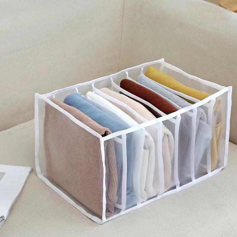 Grids Clothes Organizer Portable Storage Containers For Underwear