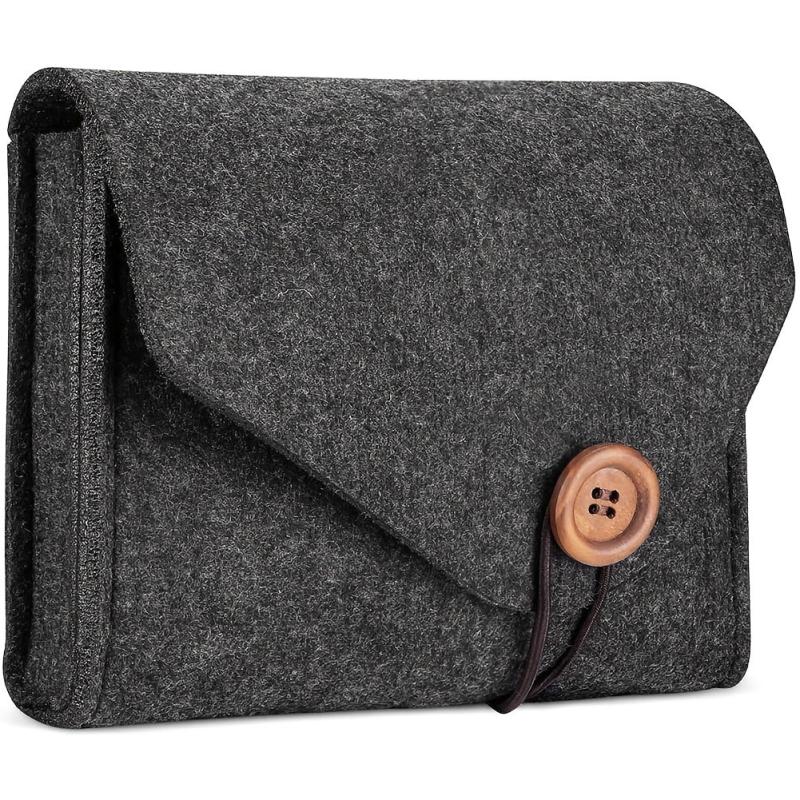 Felt Portable Power Adapter Storage Bag