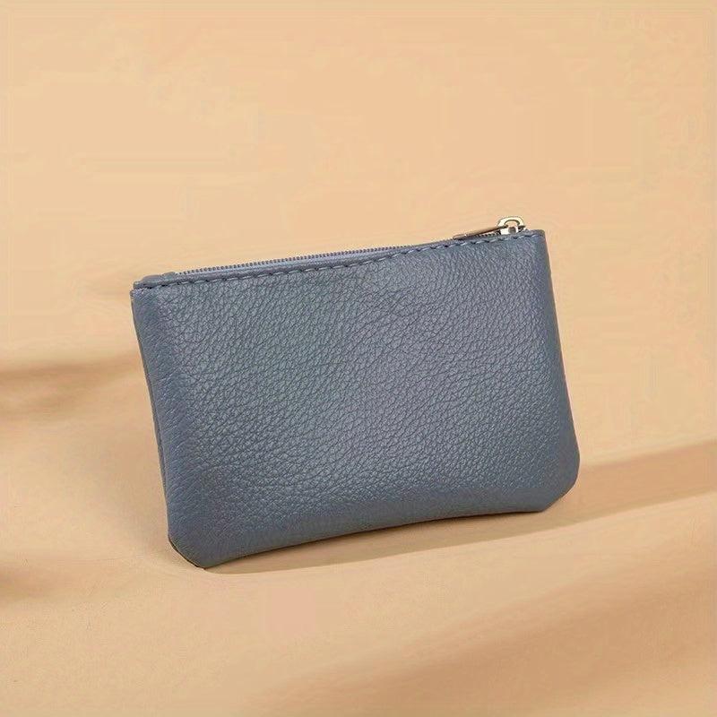 Mini Minimalist Coin Purse Zipper Clutch Wallet Storage Bag
