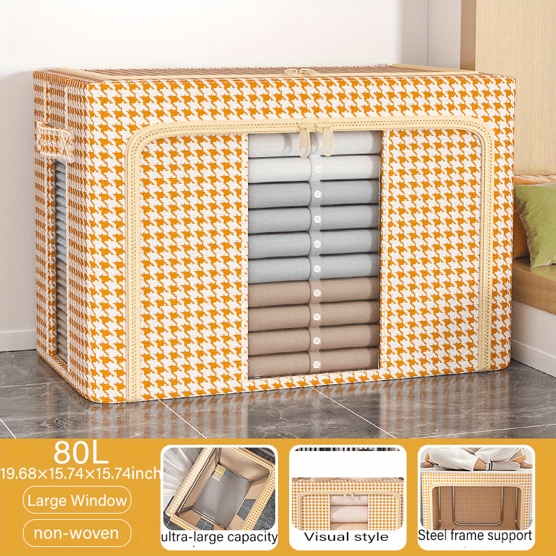 Quilt Clothes Organizer Lightweight Handheld Storage Bag