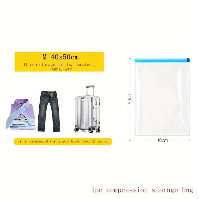 Travel Storage Bag Foldable Organizer Dustproof Pouch Reusable Compression Bag