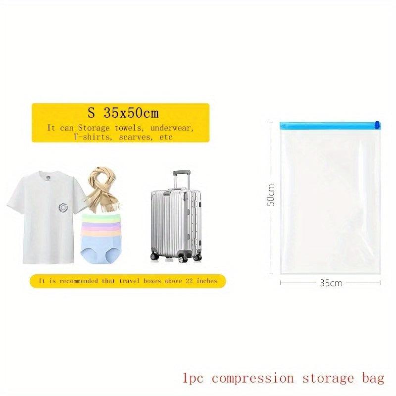 Travel Storage Bag Foldable Organizer Dustproof Pouch Reusable Compression Bag