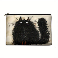 Pattern Zipper Makeup Bag Lightweight Versatile Clutch Makeup Bag