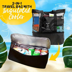 Large Capacity Mesh Storage Bag Lightweight Travel Beach Bag