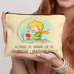 Cartoon Print Storage Bag Lightweight Travel Cosmetic Bag