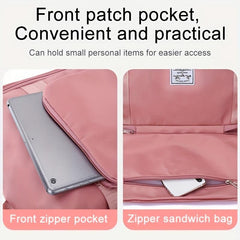 Large Capacity Foldable Travel Bag with Wet Compartment