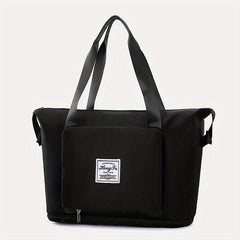 Large Capacity Foldable Travel Bag with Wet Compartment