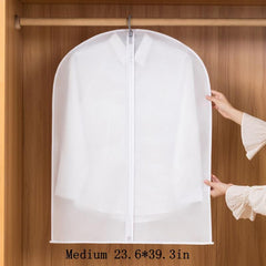 Garment Bags Hanging Clothes Storage, Coat Cover for Sweater Suit