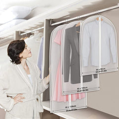 Garment Bags Hanging Clothes Storage, Coat Cover for Sweater Suit