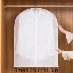 Garment Bags Hanging Clothes Storage, Coat Cover for Sweater Suit
