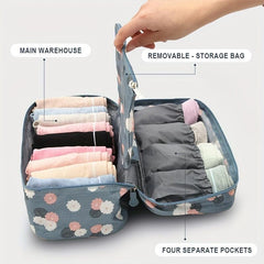 Portable Underwear Storage Bag Travel Underwear Organizer