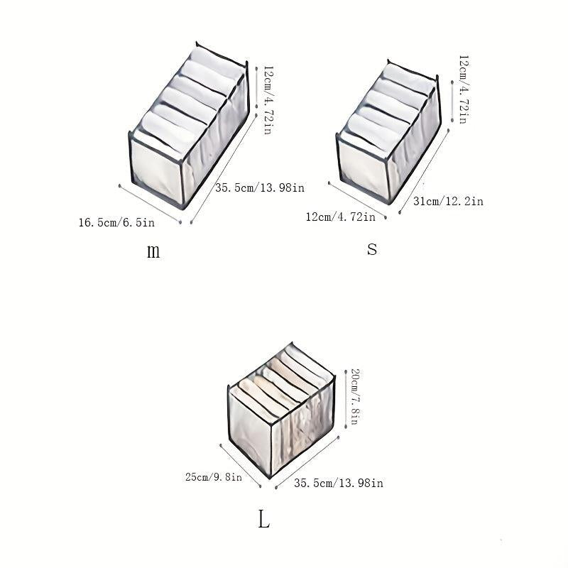 Foldable Clothes Storage Box Closet Clothes Drawer Containers