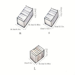 Foldable Clothes Storage Box Closet Clothes Drawer Containers