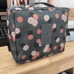 Floral Print Travel Storage Bag Portable Makeup Toiletry Bag