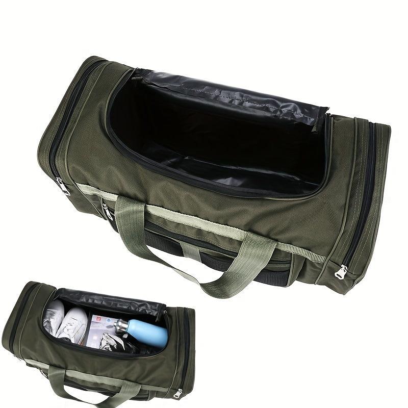 Colorblock Outdoor Travel Bag Large Capacity Luggage Bag