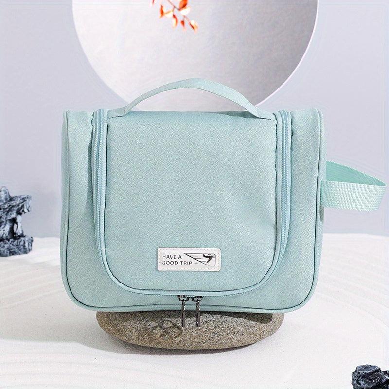 Portable Hanging Toiletry Wash Bag Zipper Travel Cosmetic Bag