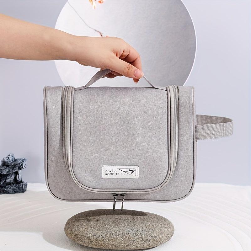 Portable Hanging Toiletry Wash Bag Zipper Travel Cosmetic Bag