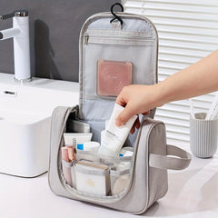 Portable Hanging Toiletry Wash Bag Zipper Travel Cosmetic Bag