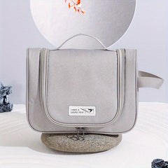 Portable Hanging Toiletry Wash Bag Zipper Travel Cosmetic Bag