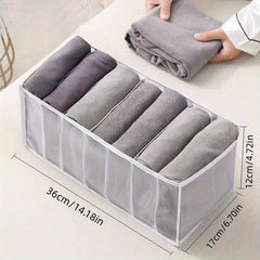 Foldable Mesh Drawer Organizer - Clothes Storage Box