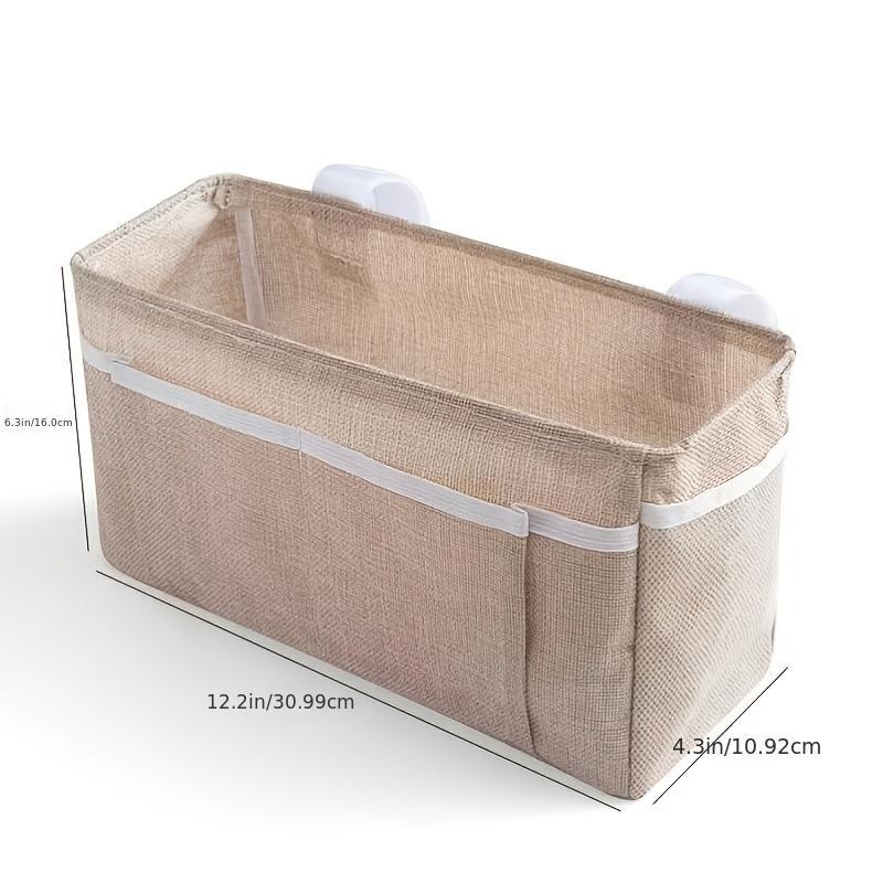Bedside Storage Bag Hanging Organizer for Bunk and Hospital Beds