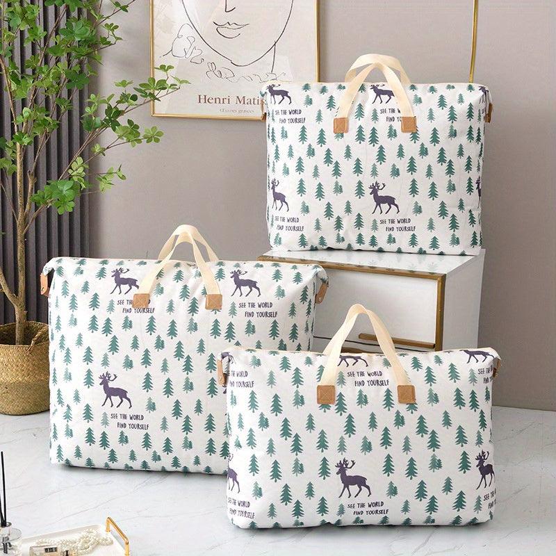 Cartoon Pattern Storage Bag Clothes Organizer Dustproof Bag
