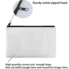 Cartoon Pattern Carry All Pouch Zipper Storage Bag