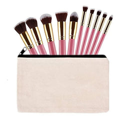Fox Pattern Storage Bag Travel Cosmetic Bag Lightweight Makeup Organizer