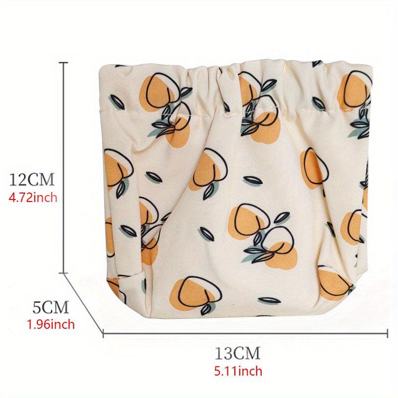 Stylish Print Cosmetic Bag Coin Purse With Lock
