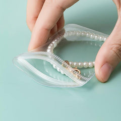 20pcs Clear Jewelry Storage Bag for Ring Necklace Bracelets